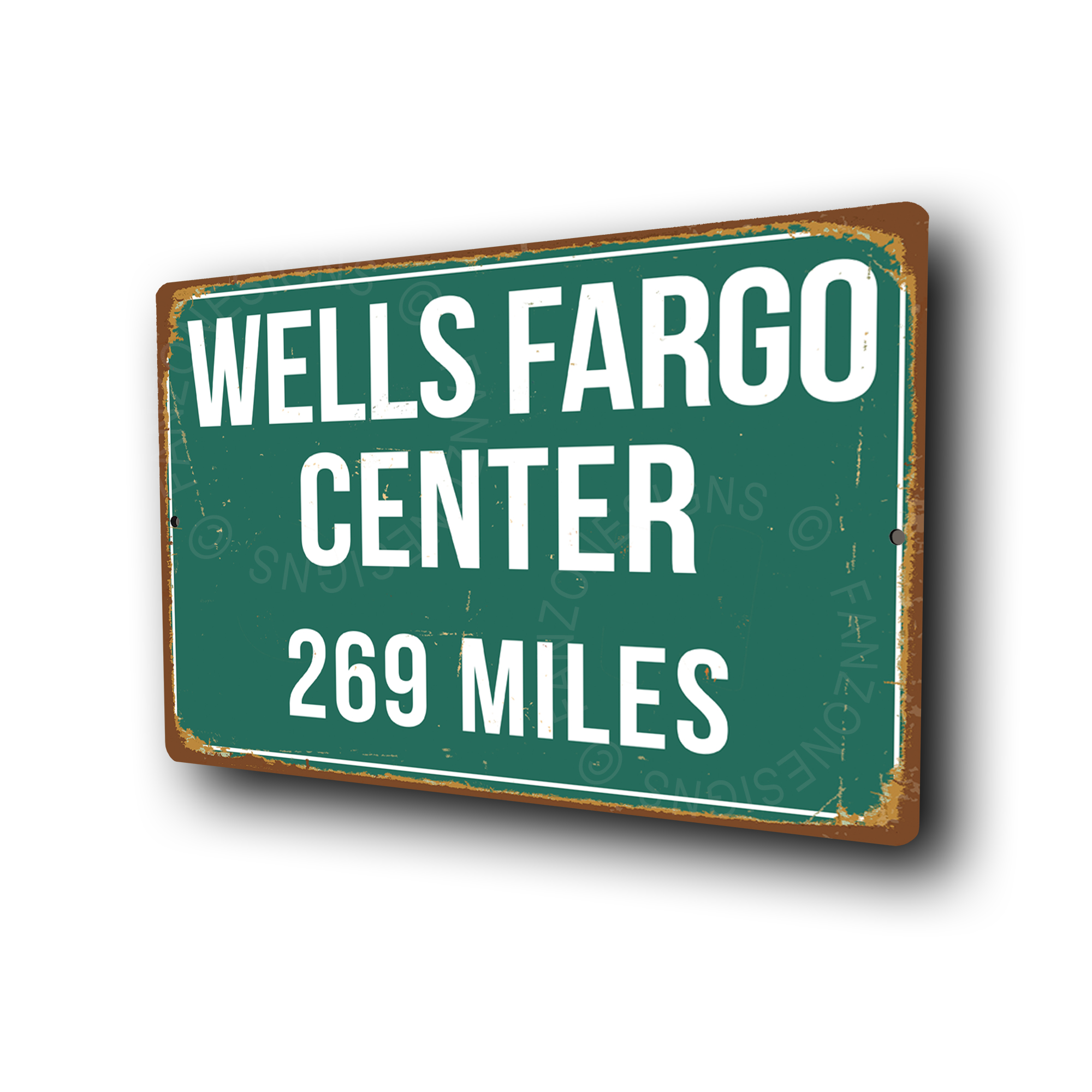 Wells Fargo Center Sign