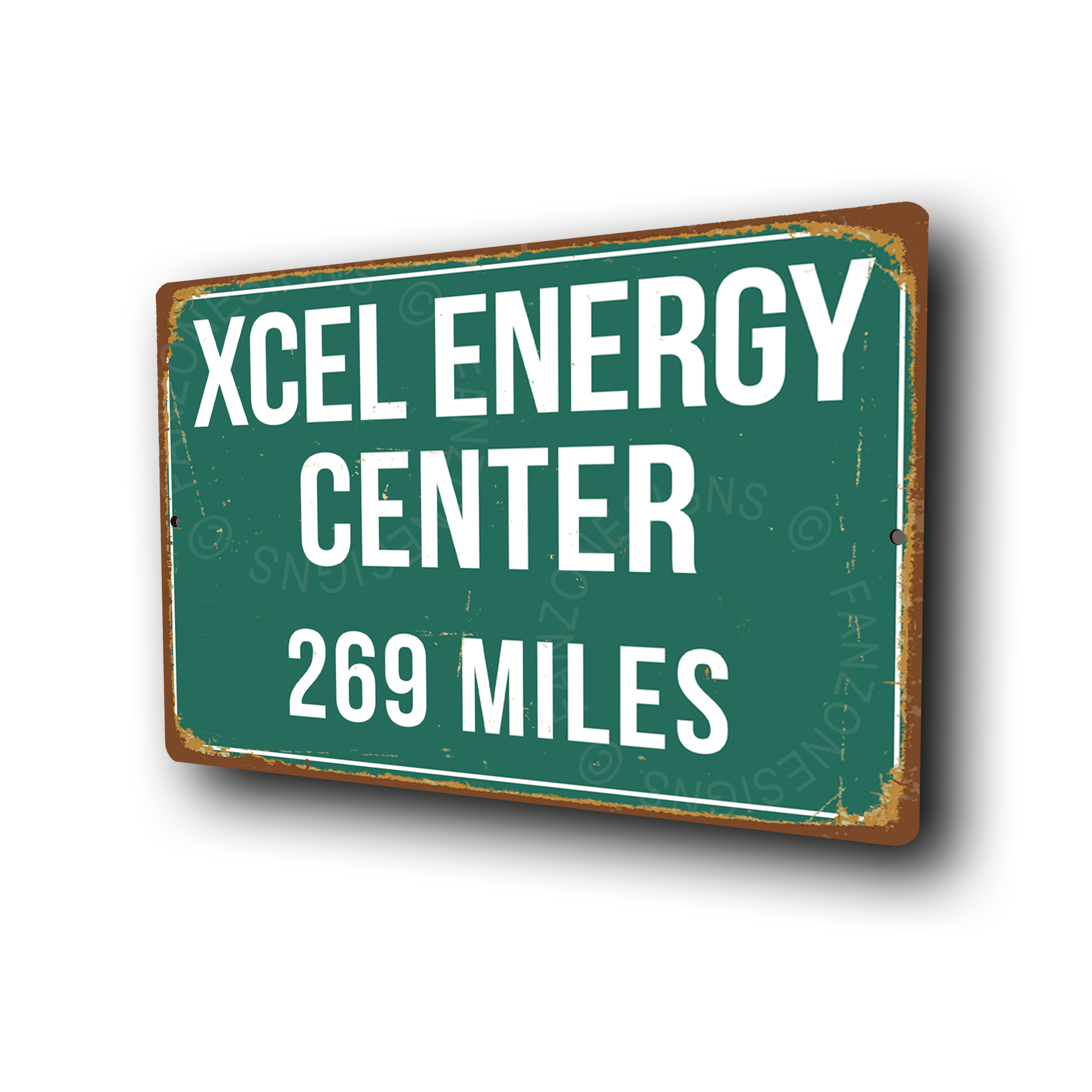 Xcel Energy Center Sign