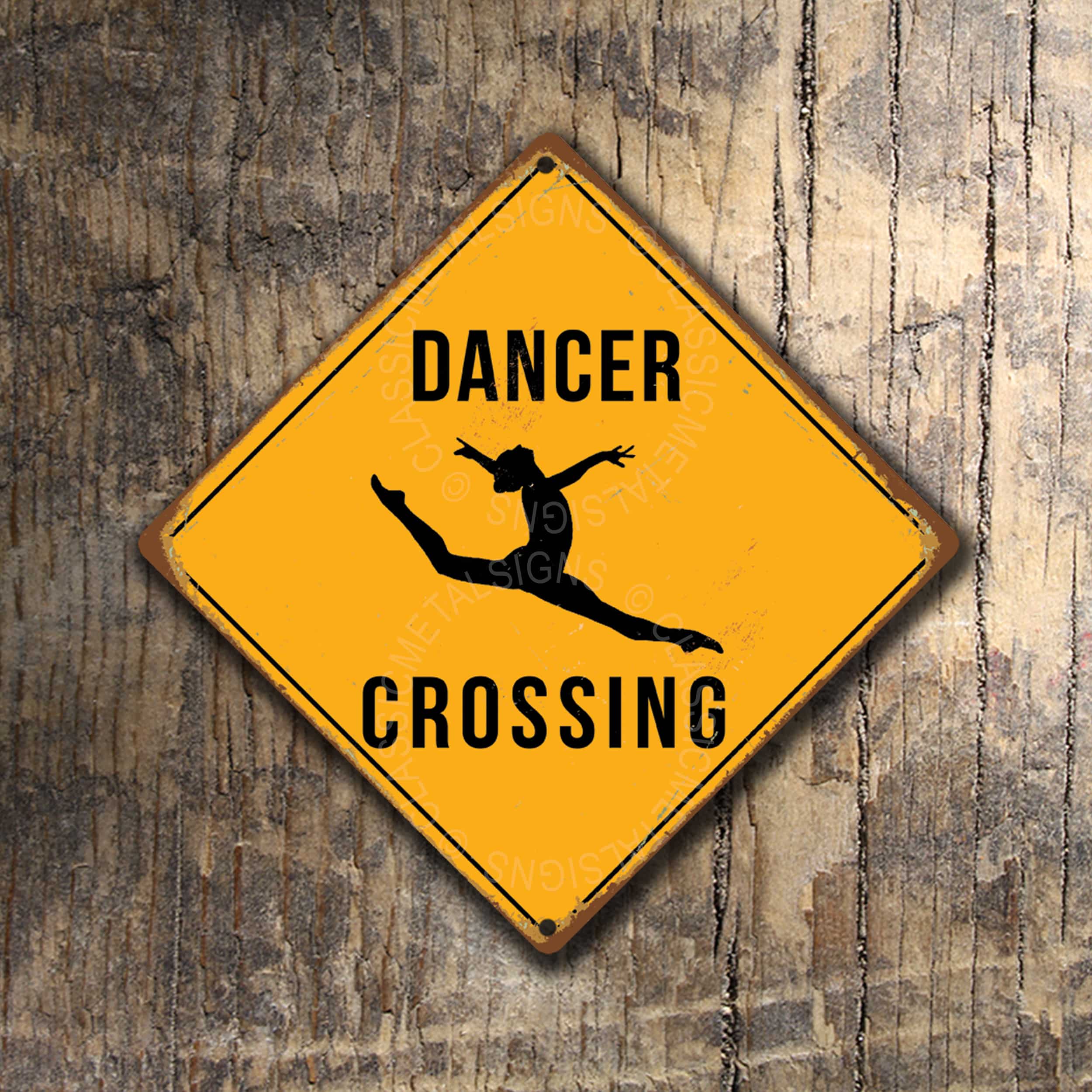 Dancer Crossing Sign