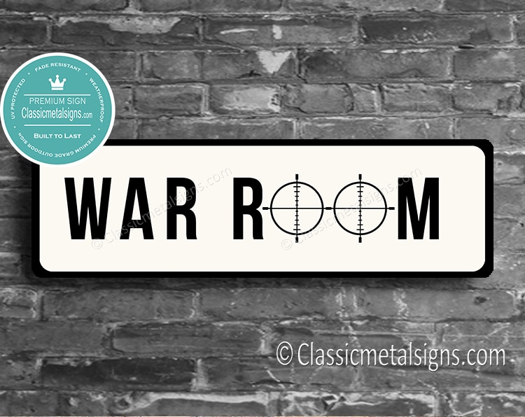 War Room Sign 1