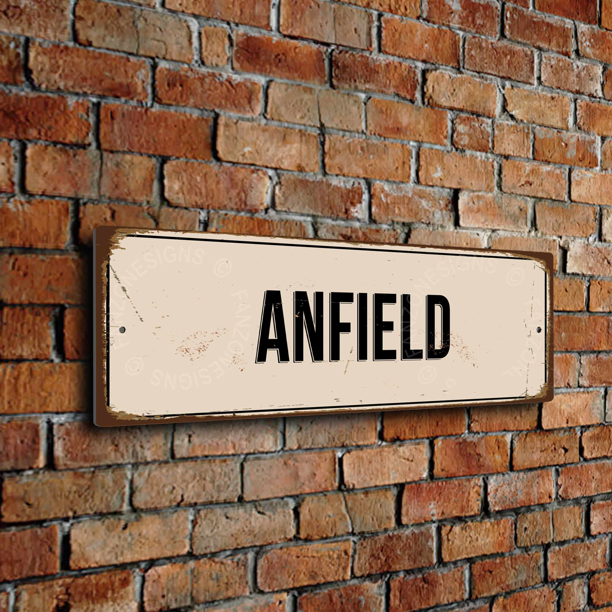 Anfield Stadium Sign