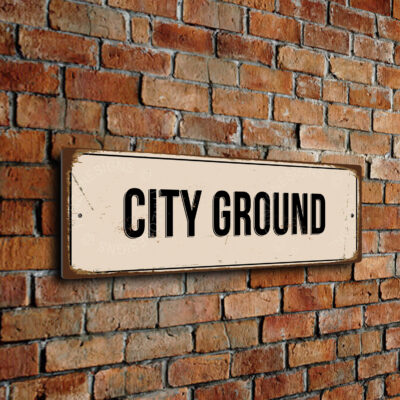 City Ground Stadium Sign