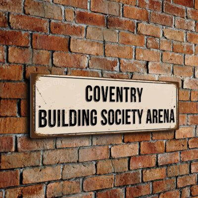 Coventry Building Society Arena Sign
