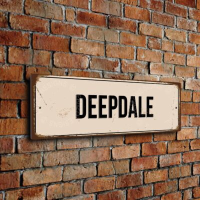 Deepdale Stadium Sign