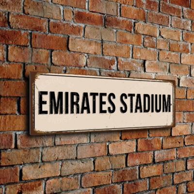 Emirates Stadium Sign