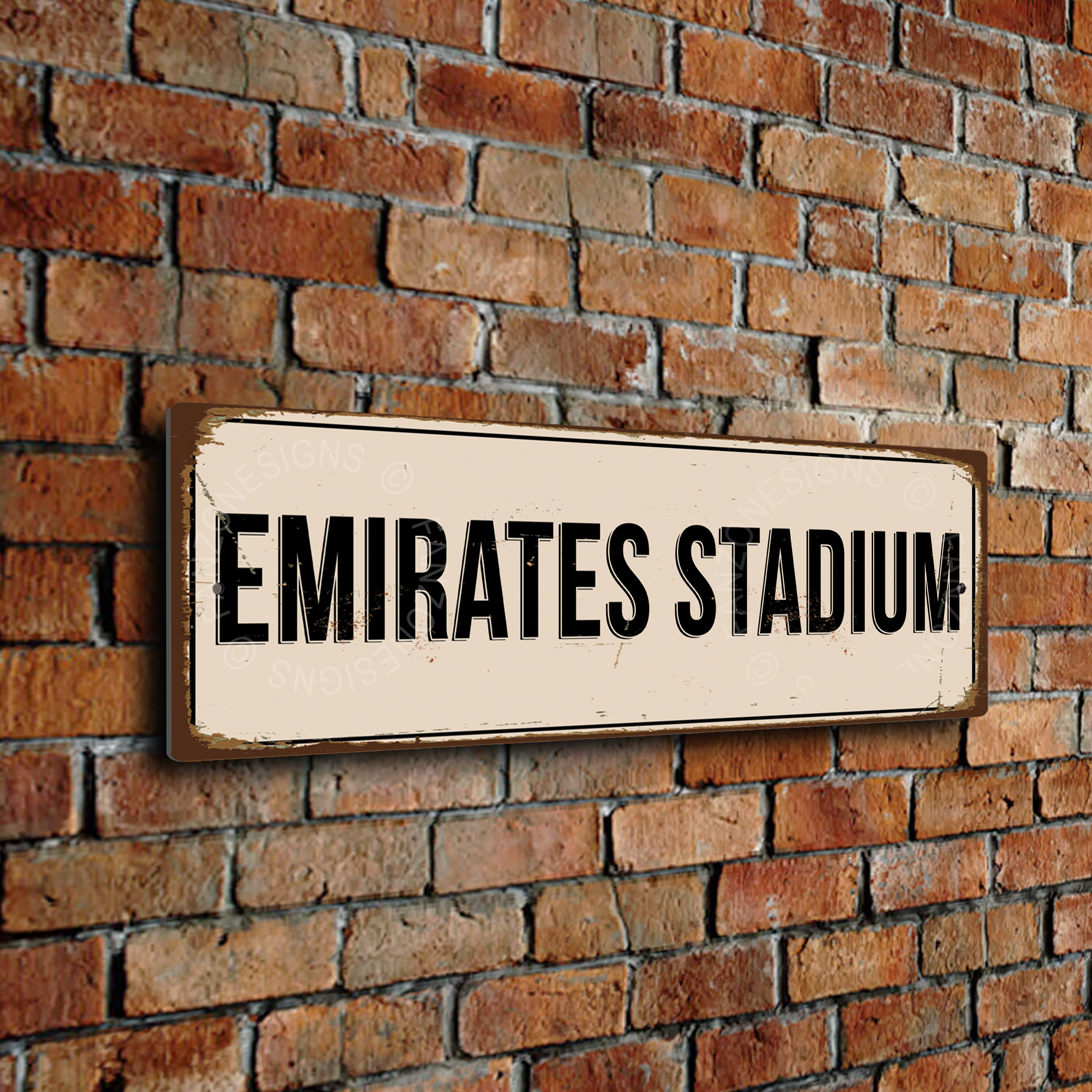 Emirates Stadium Sign
