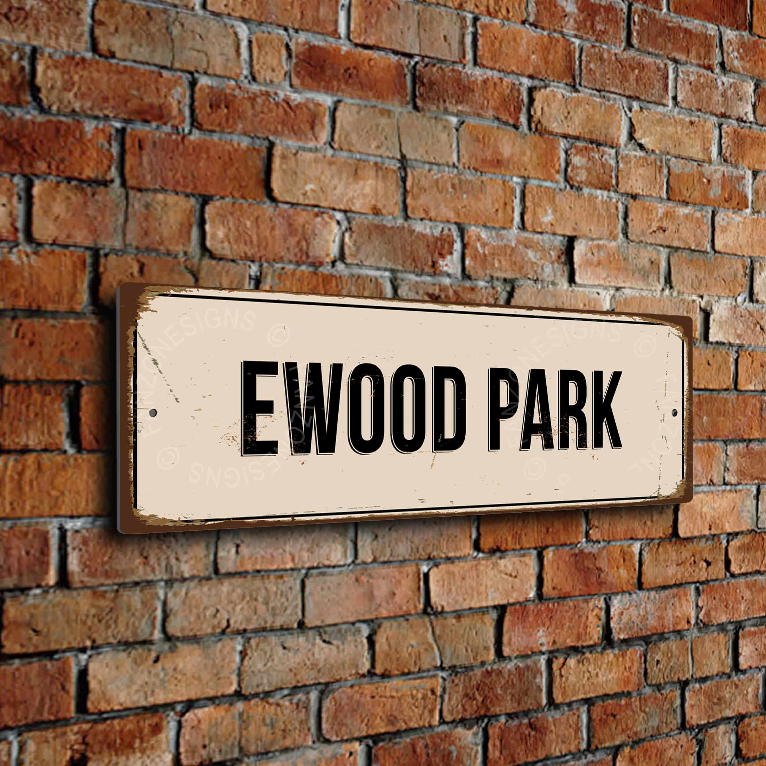 Ewood Park Stadium Sign