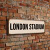 London Stadium Sign