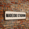 Madejski Stadium Sign