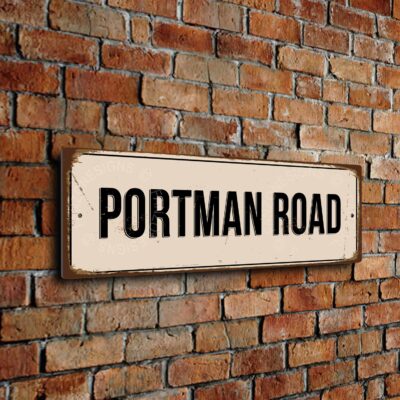 Portman Road Stadium Sign