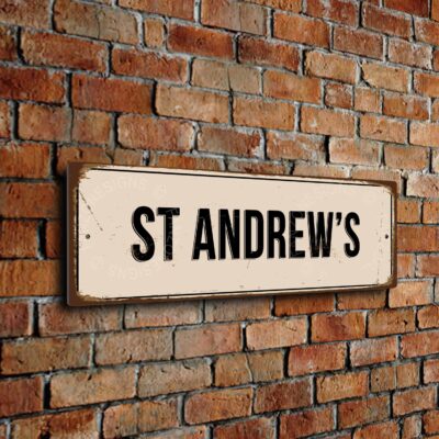 St Andrew's Stadium Sign