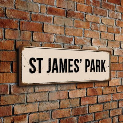 St James' Park Stadium Sign