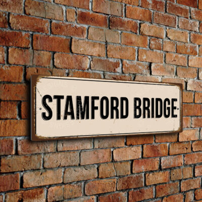 Stamford Bridge Stadium Sign
