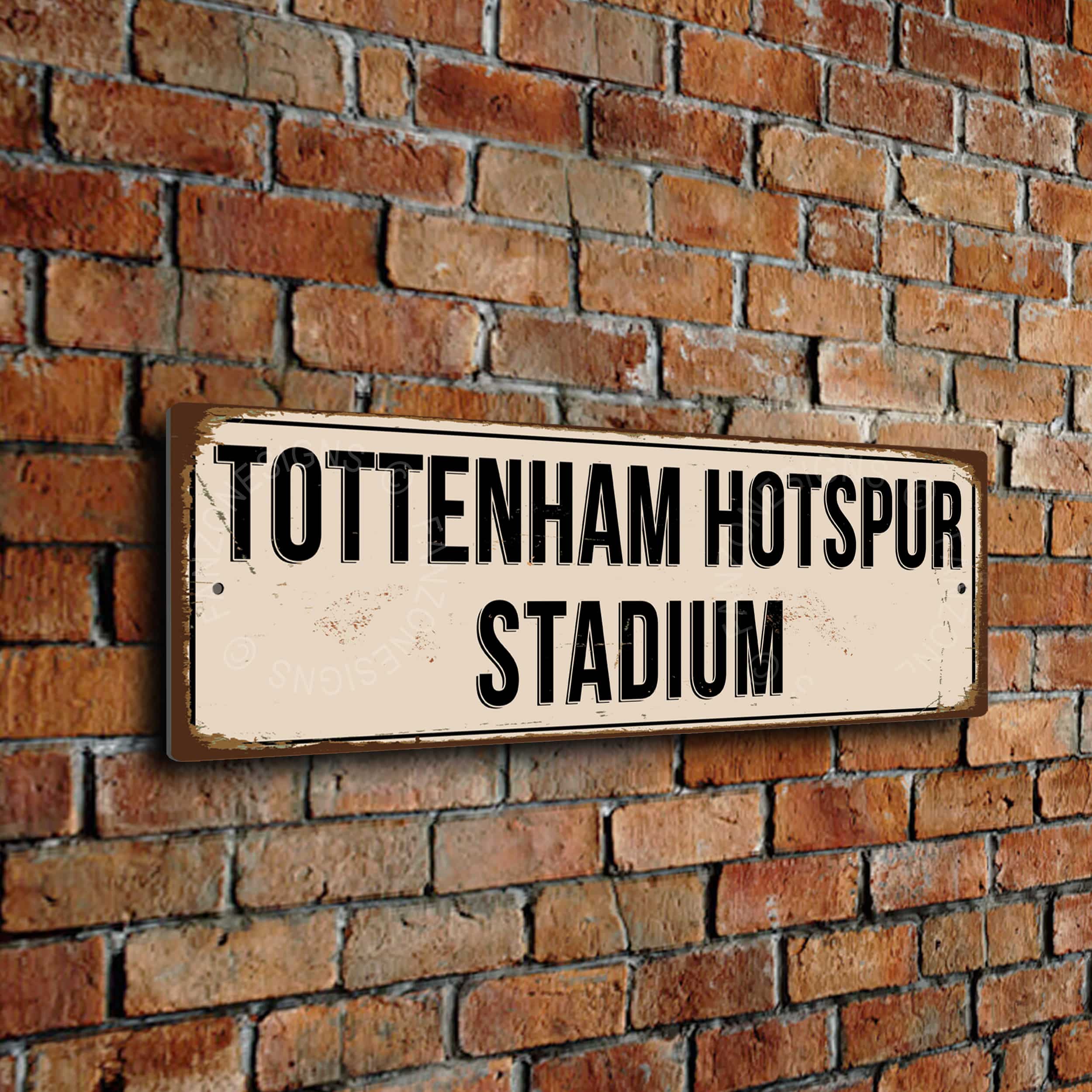 Tottenham Hotspur Stadium Sign