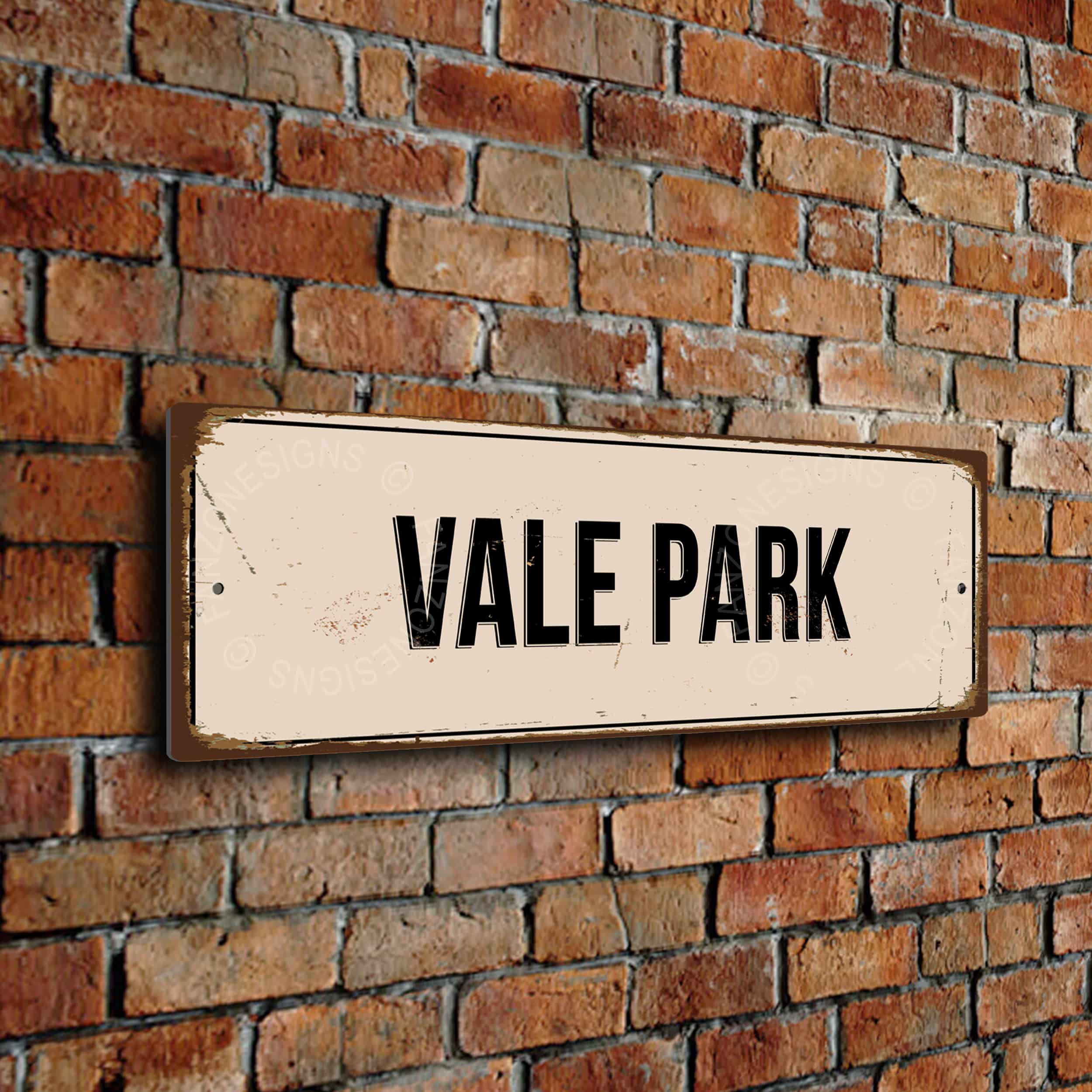 Vale Park Stadium Sign