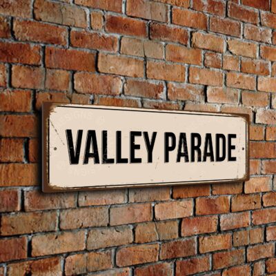 Valley Parade Stadium Sign