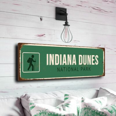 Indiana Dunes National Park Sign