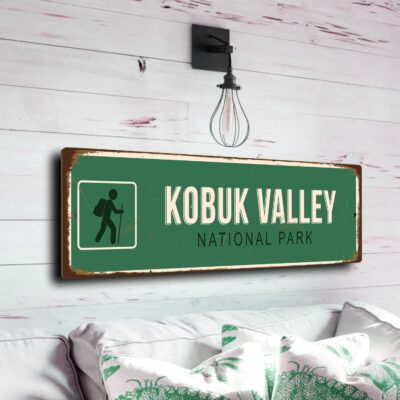 Kobuk Valley National Park Sign