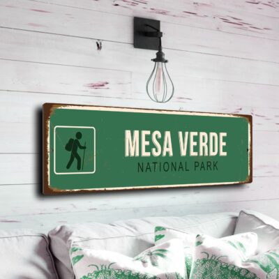 Mesa Verde National Park Sign