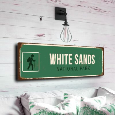 White Sands National Park Sign