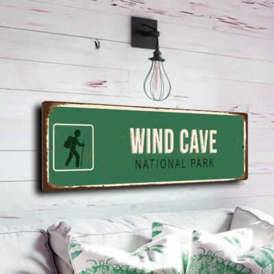 Wind Cave National Park Sign
