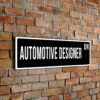 Automotive-Designer street sign