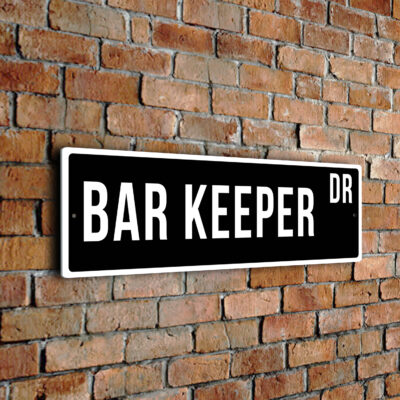Bar Keeper street sign