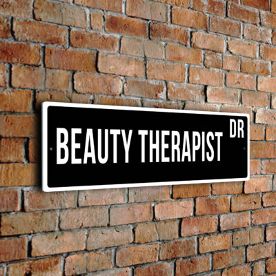 Beauty-Therapist street sign