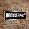 Bookkeeper street sign
