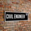 Civil Engineer street sign