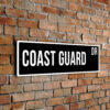 Coast Guard street sign