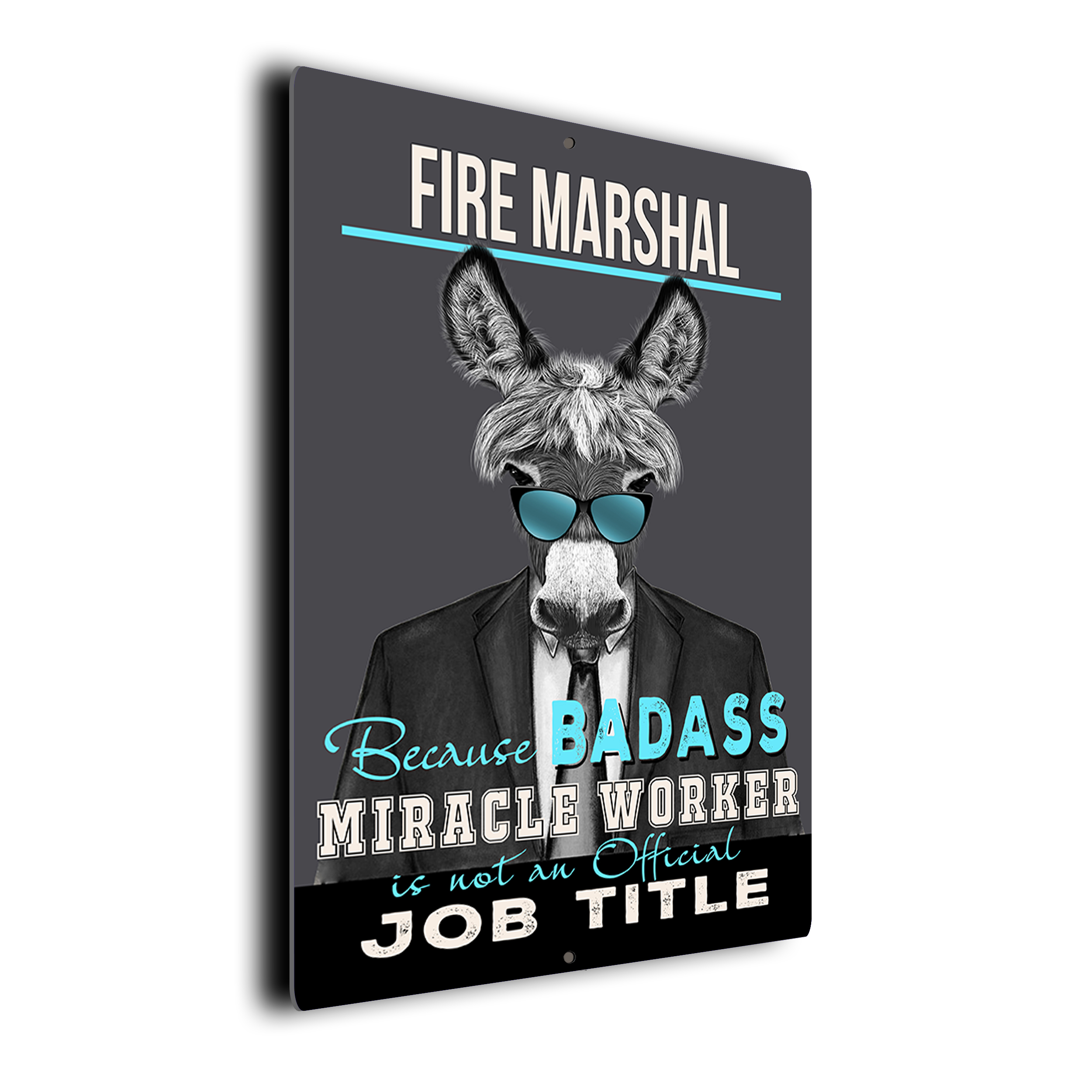 Gift for Fire Marshal | Badass Miracle Worker | Fire Marshal Gifts