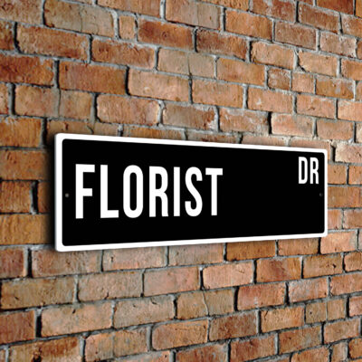 Florist street sign