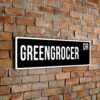 Greengrocer street sign