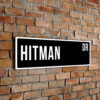 Hitman street sign