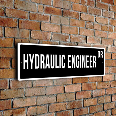 Hydraulic Engineer street sign