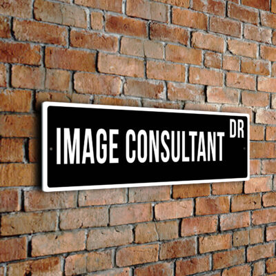 Image Consultant street sign