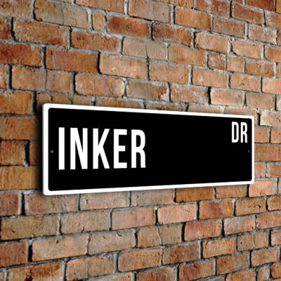 Inker street sign