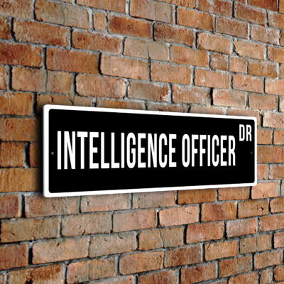 Intelligence-Officer street sign