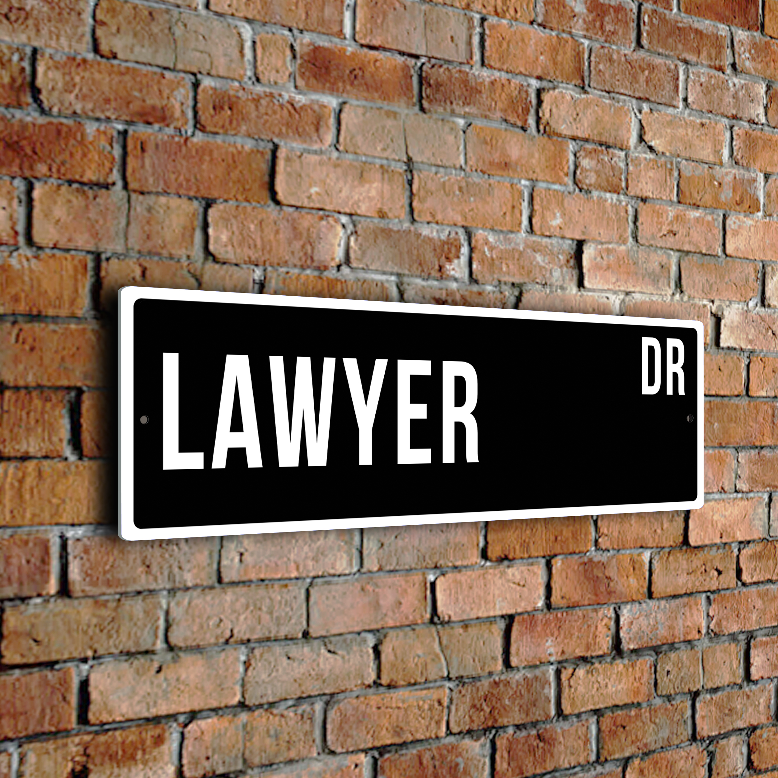 Lawyer street sign