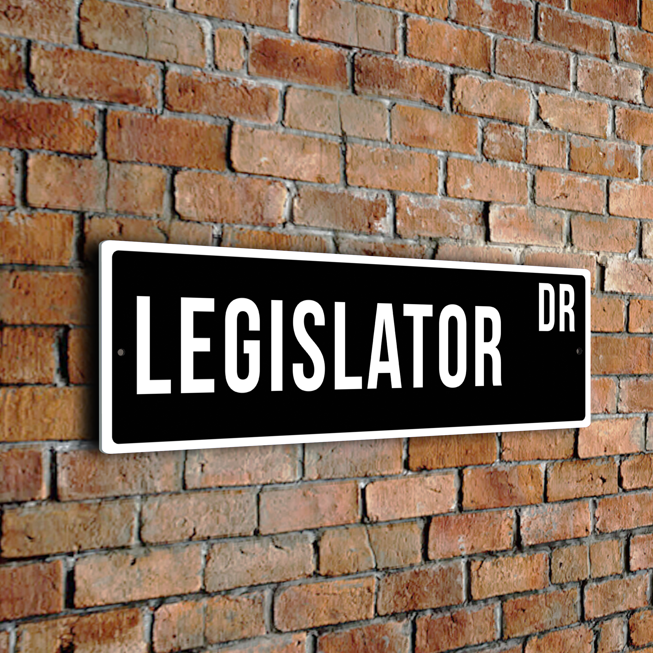 Legislator street sign