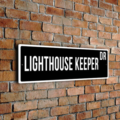 Lighthouse Keeper street sign