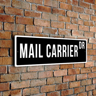 Mail Carrier street sign