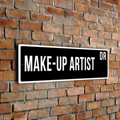 Make-Up Artist street sign