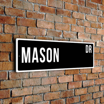Mason street sign