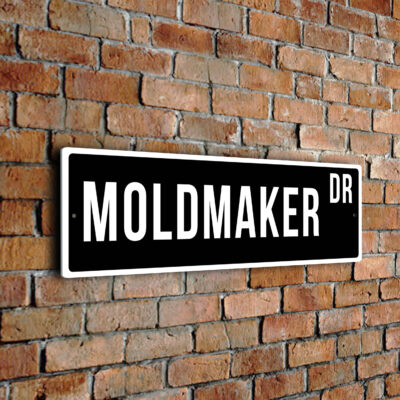 Moldmaker street sign