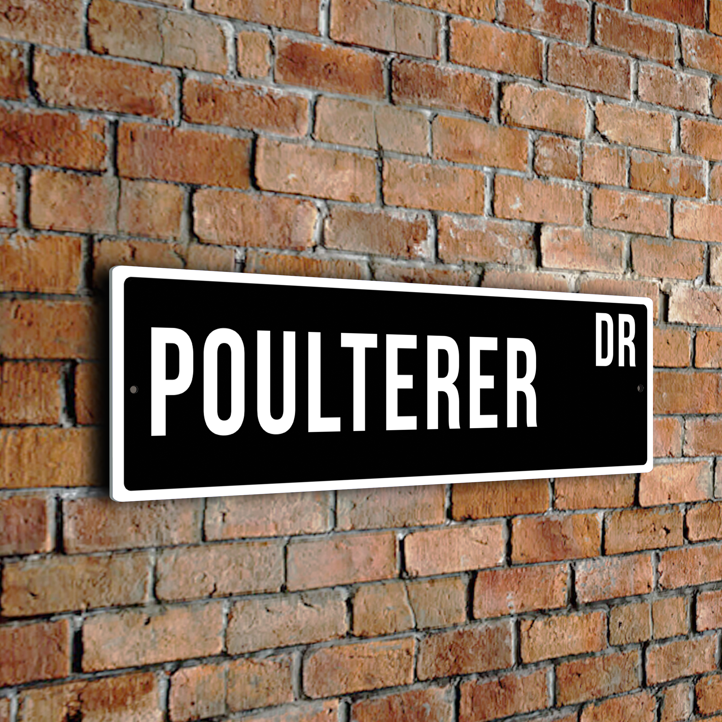 Poulterer street sign