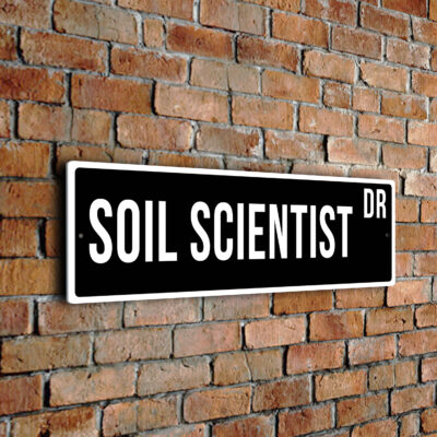 Soil Scientist street sign