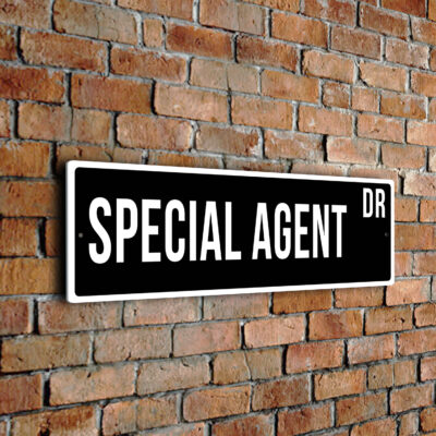 Special-Agent street sign