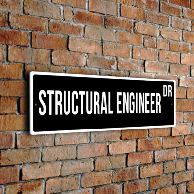Structural Engineer street sign